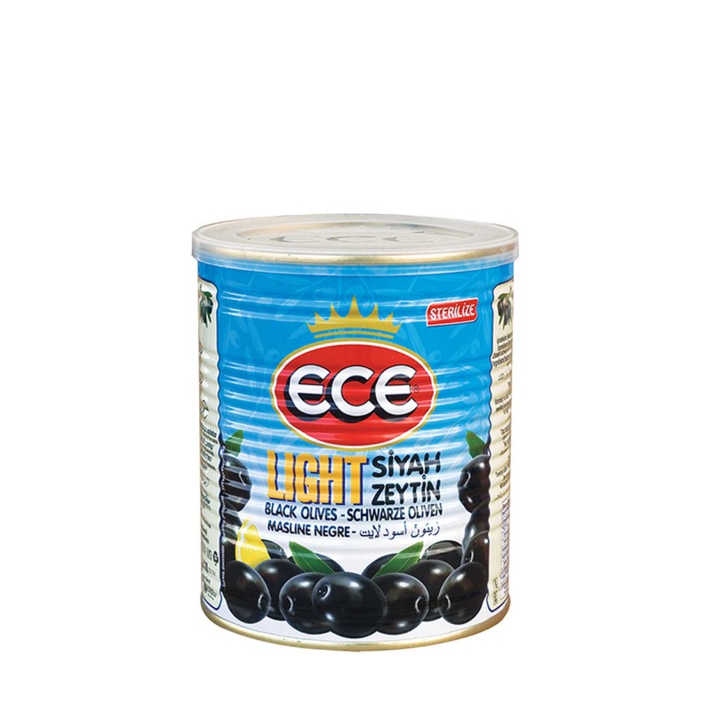 ECE LİGHT SİYAH ZEYTİN 400 GR TENEKE