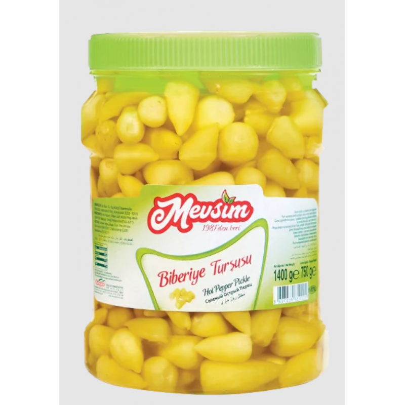 MEVSİM 1400 GR.PET BİBERİYE TURŞUSU