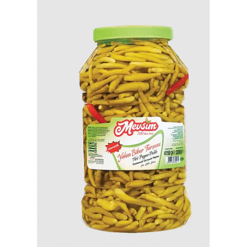 MEVSİM EKONOMİK ACI BİBER TURŞUSU (4.150 GR.)NET 2 KG