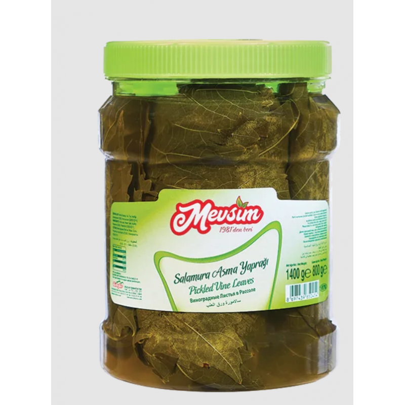 MEVSİM 1400 GR.PET SALAMURA YAPRAK