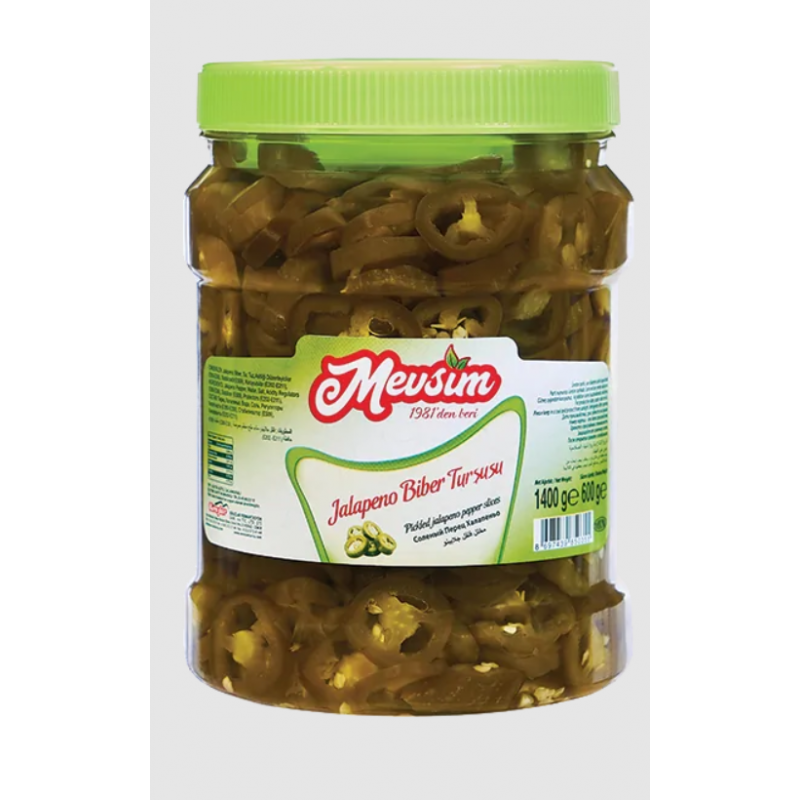 MEVSİM 1400 GR.PET JALAPONE BİBER TURŞUSU