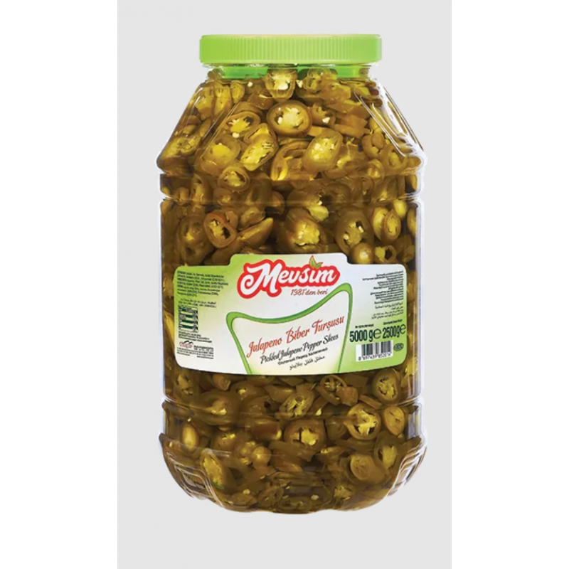 MEVSİM 5 KG.PET JALAPENO BİBER TURŞUSU