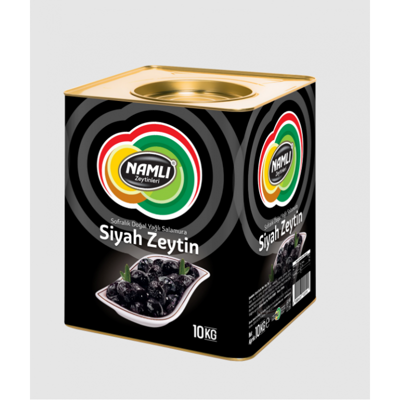 NAMLI SÜPER SELE ZEYTİN 231-260 (SİYAH ) 10 KG