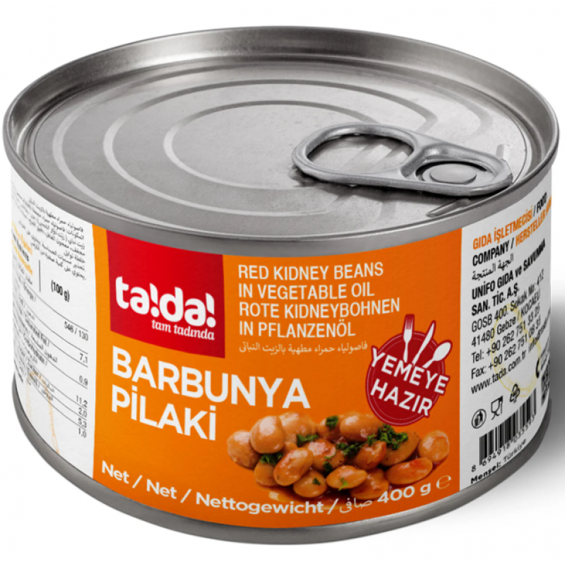 TADA BARBUNYA PİLAKİ (ÇATALLI) 400 GR 