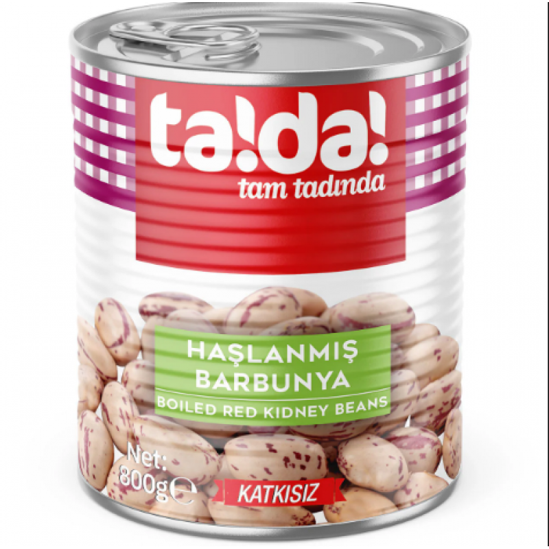 TADA HAŞLANMIŞ BARBUNYA 800 GR