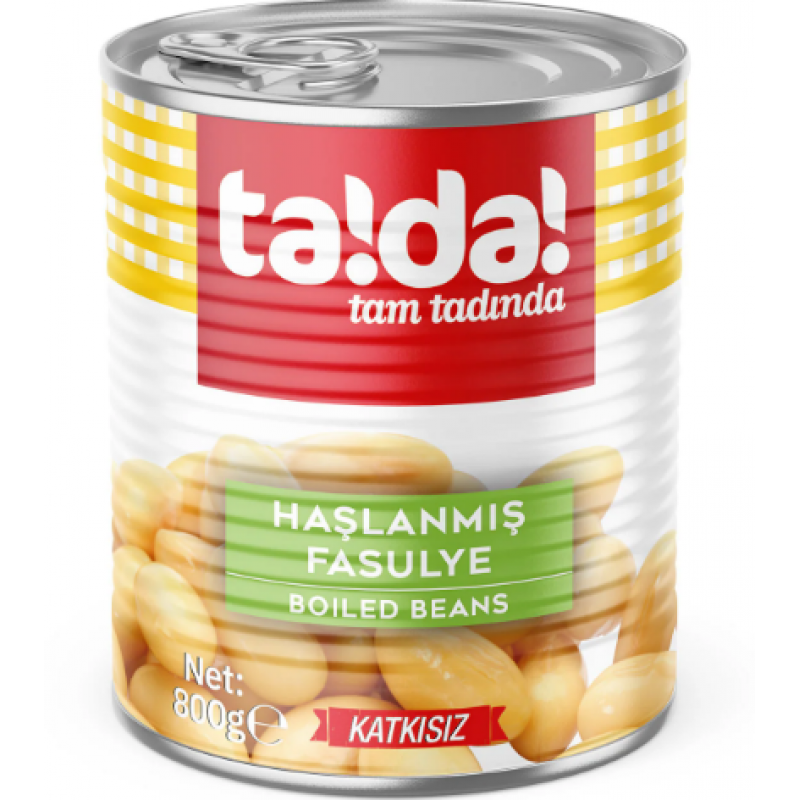 TADA HAŞLANMIŞ FASÜLYE 800 GR