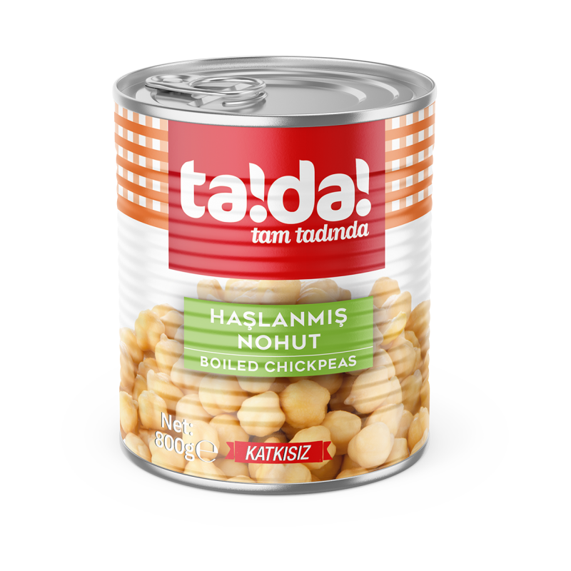 TADA HAŞLANMIŞ NOHUT 800 GR