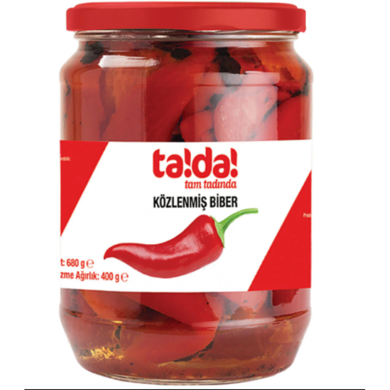 TADA KÖZLENMİŞ BİBER 680 GR