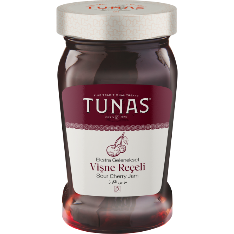 TUNAS 380 GR VİŞNE REÇELİ