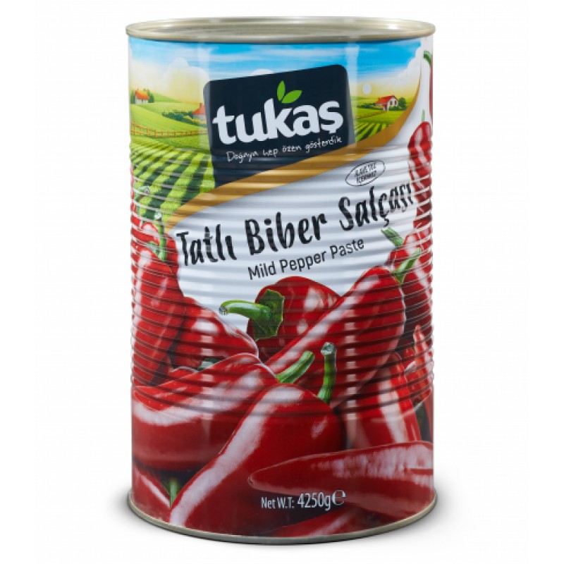 TUKAŞ TATLI BİBER SALÇASI 5KG