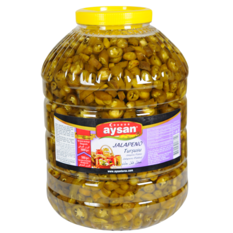 AYSAN  JALAPENO BİBER TURŞU 5 KG